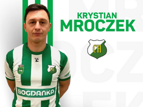 Krystian Mroczek zawodnikiem Chełmianki